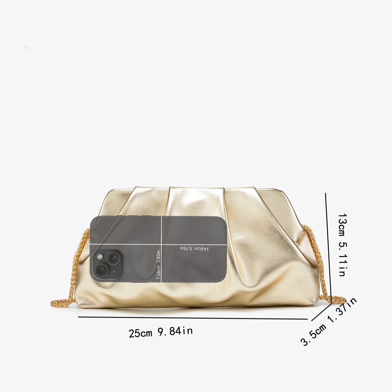 Designer Purses and handbag Go - Women Bags Golden ulasan dan harga