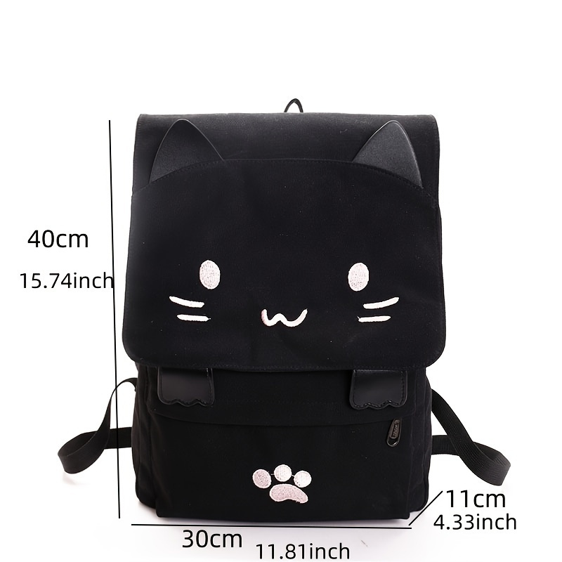 Japanese Stupid Cute 3D Cat La - Mini Backpack Women ulasan dan harga