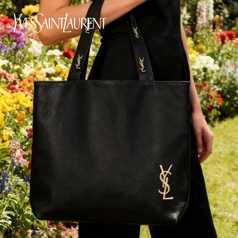 YSL Saint Laurent Black Canvas - Women'S Ysl Bags Tote ulasan dan harga