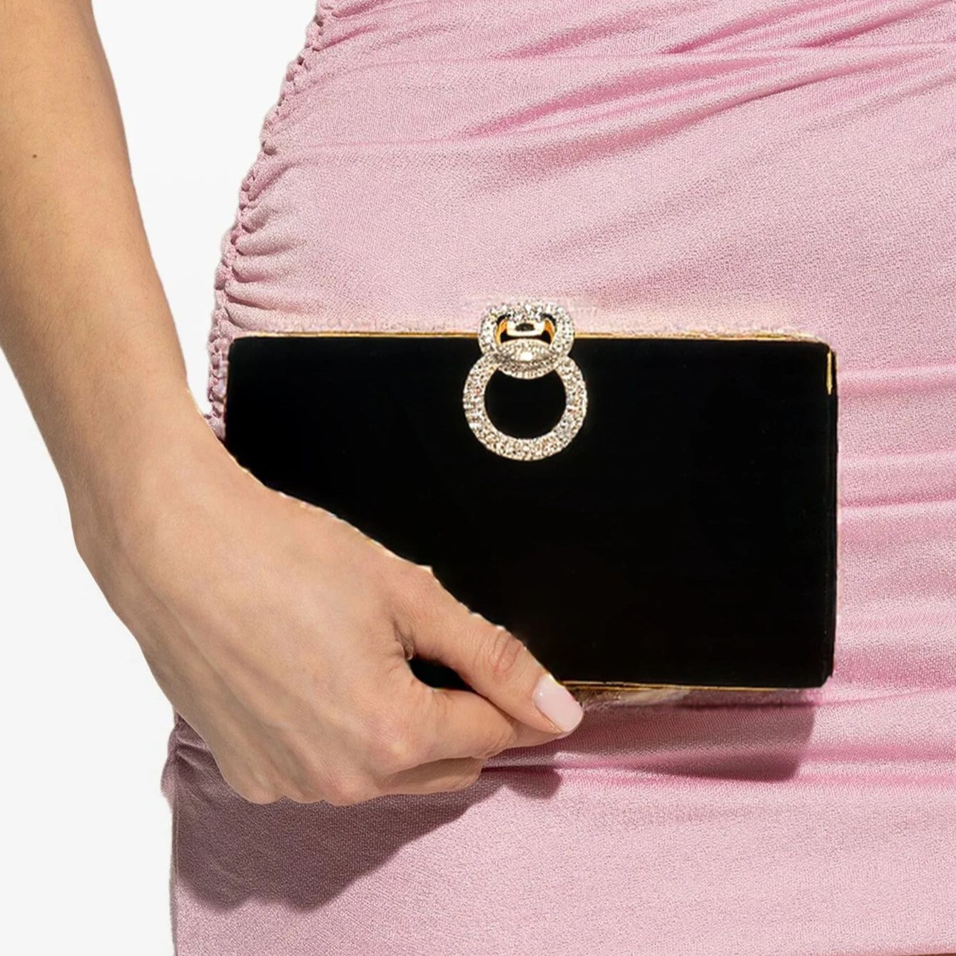 Velvet Women Evening Bags Diam - Women Bags Golden ulasan dan harga