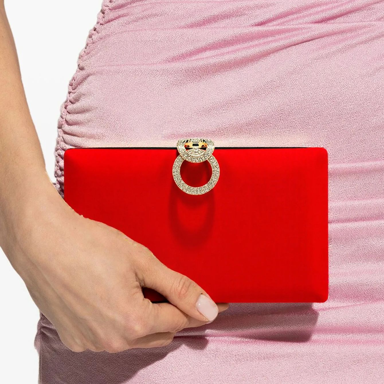 Velvet Women Evening Bags Diam - Women Bags Golden ulasan dan harga