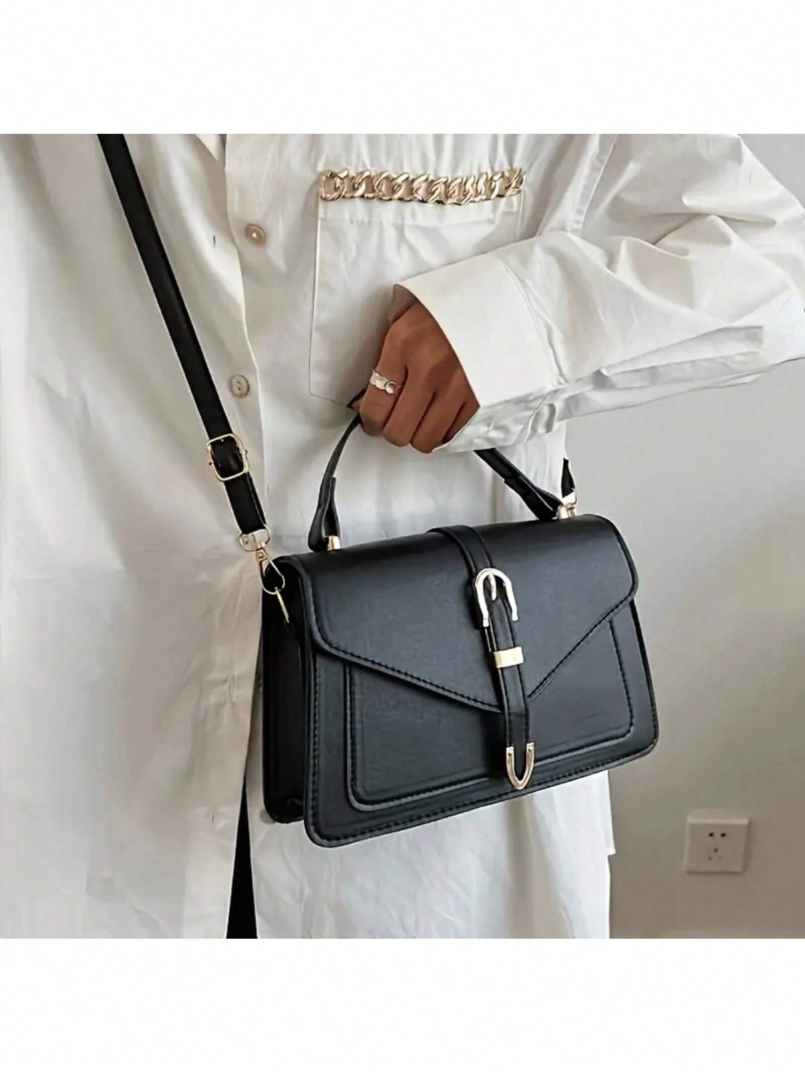 Women PU Leather Handbag Elega - Women Bags Work ulasan dan harga