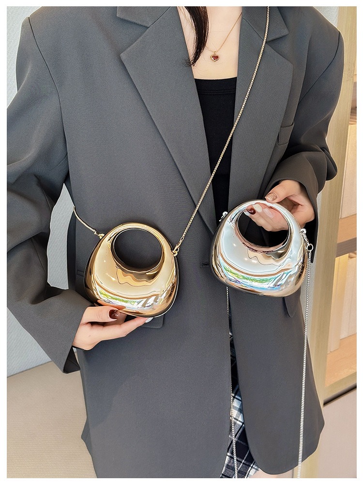 Mini Golden Evening Bag Purses - Women Bags Golden ulasan dan harga