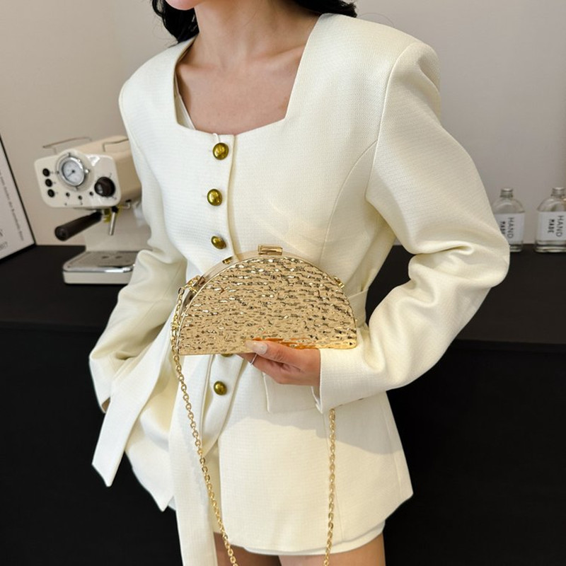 Luxury Golden Evening Bags For - Women Bags Golden ulasan dan harga