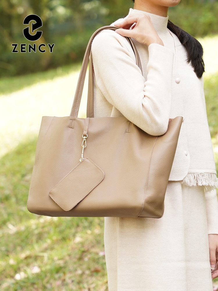 Zency Genuine Leather Large To - Women Bags Work ulasan dan harga