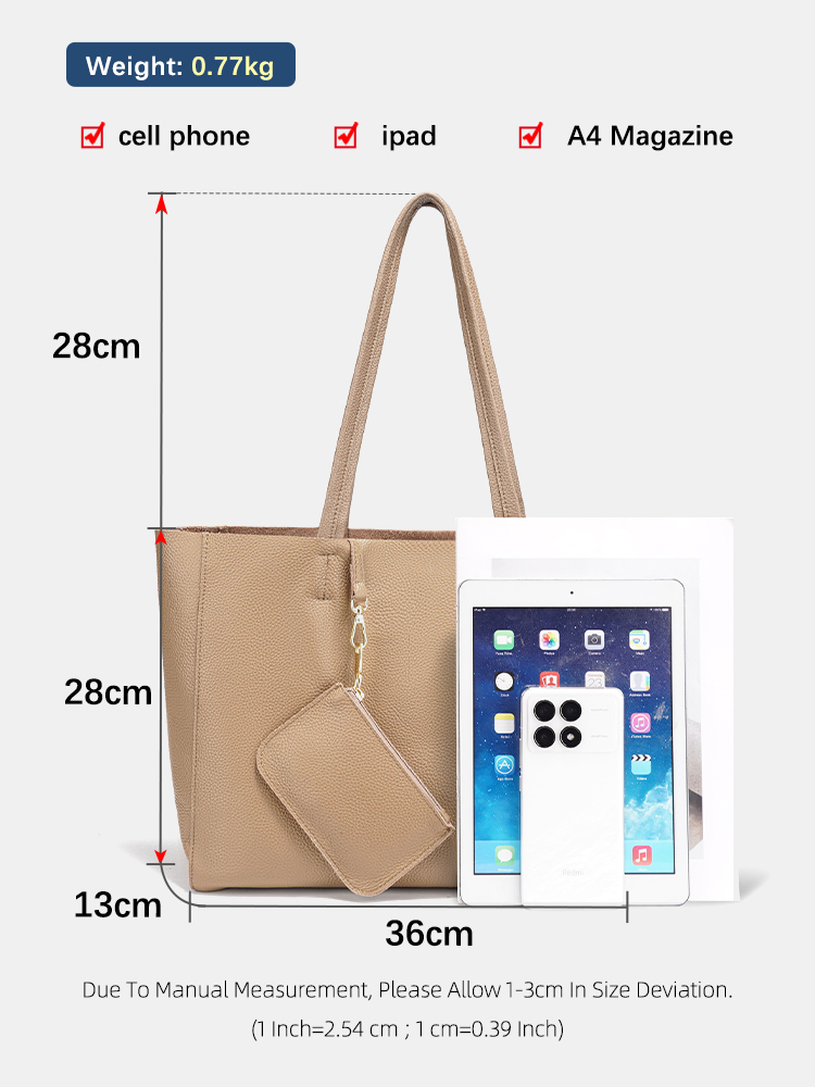 Zency Genuine Leather Large To - Women Bags Work ulasan dan harga