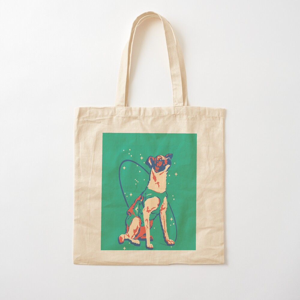 Laika Space Dog Illustration V - Women Bags Vector ulasan dan harga