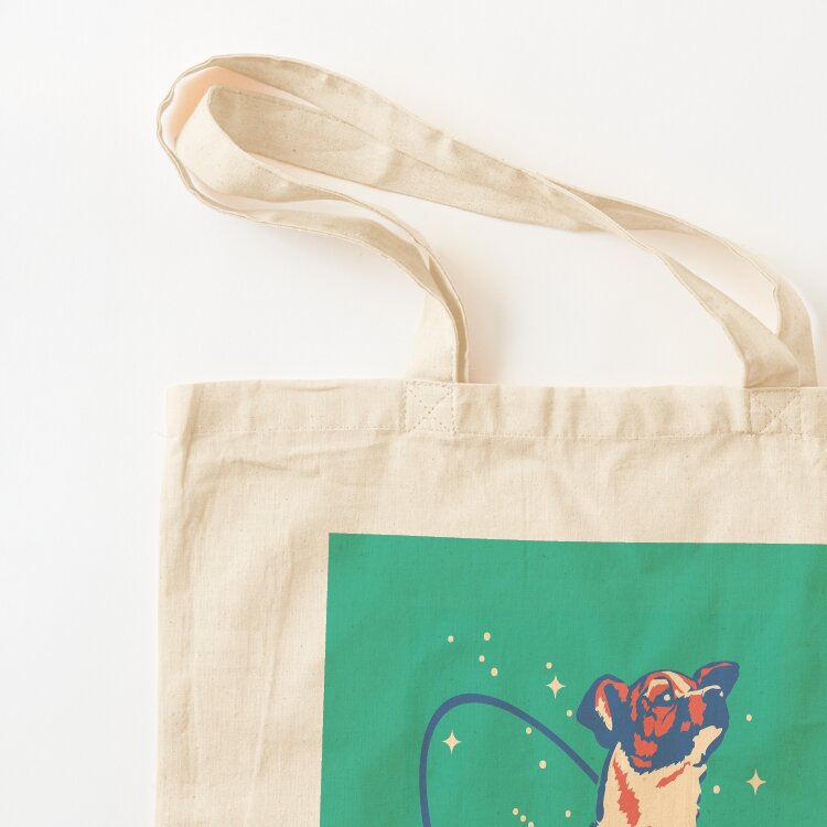 Laika Space Dog Illustration V - Women Bags Vector ulasan dan harga