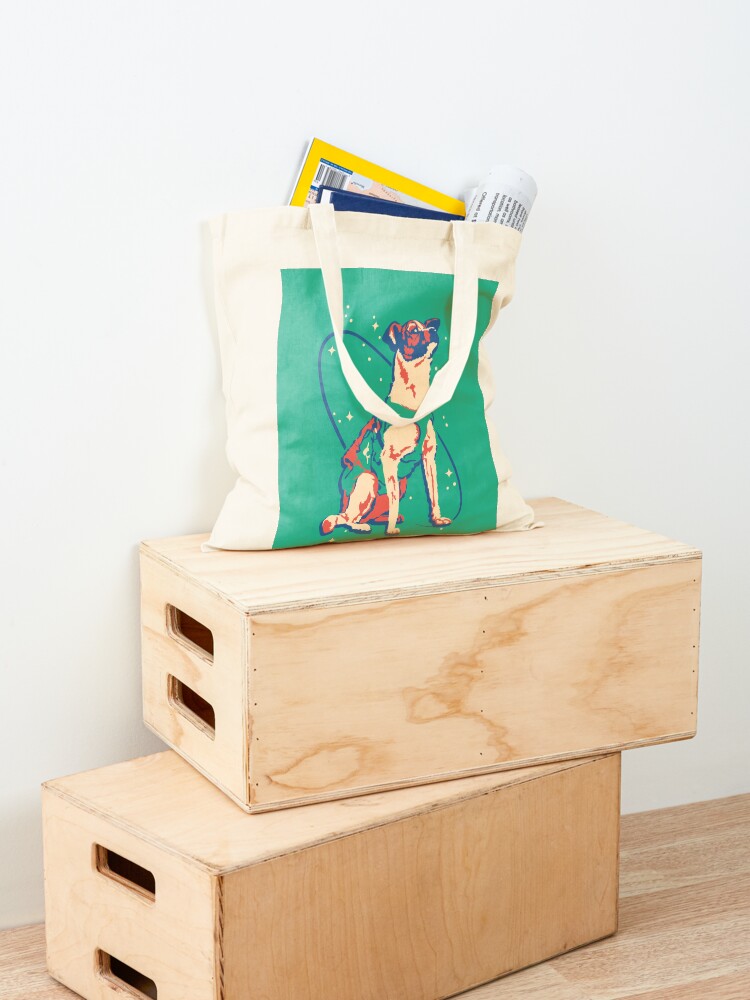 Laika Space Dog Illustration V - Women Bags Vector ulasan dan harga