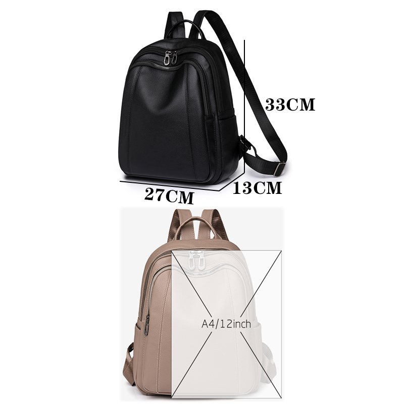 High Quality Leather Backpack  - Mini Backpack Women ulasan dan harga