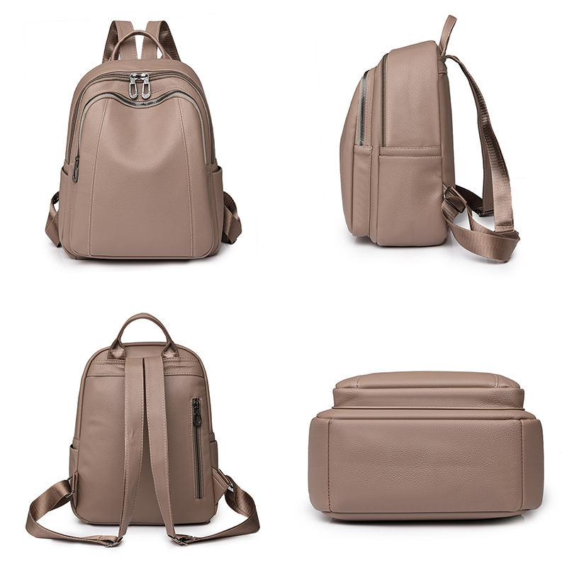 High Quality Leather Backpack  - Mini Backpack Women ulasan dan harga