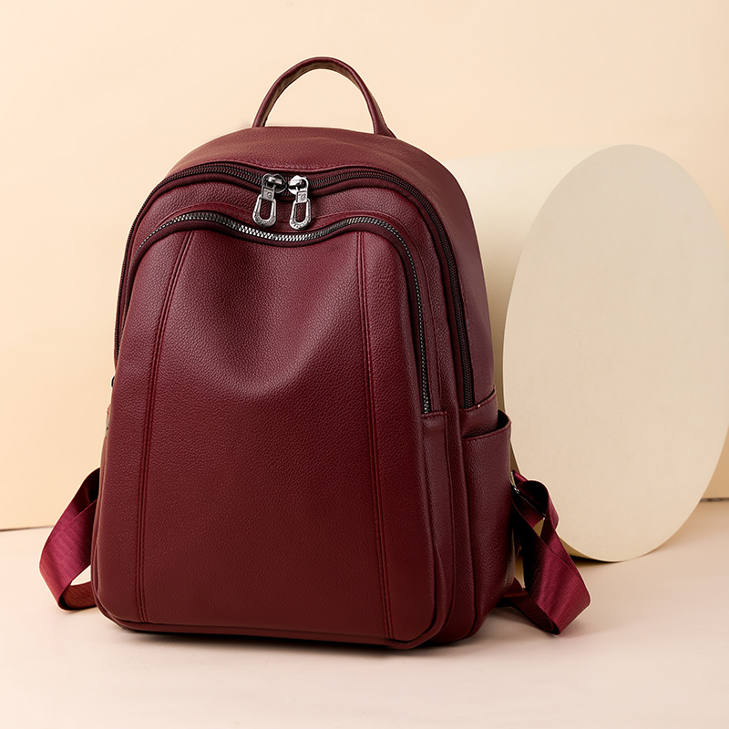 High Quality Leather Backpack  - Mini Backpack Women ulasan dan harga