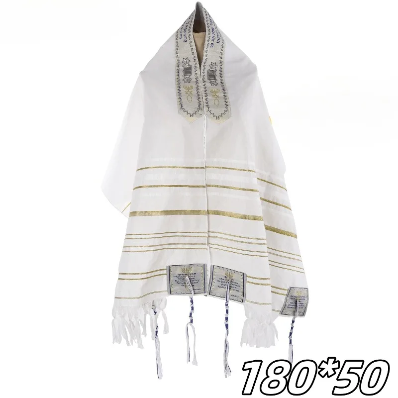 Golden Stripes Prayer Shawl wi - Women Bags Golden ulasan dan harga