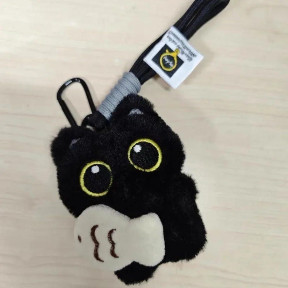 1Pcs Kawaii Plush Black Cat &  - Women'S Young Bags ulasan dan harga