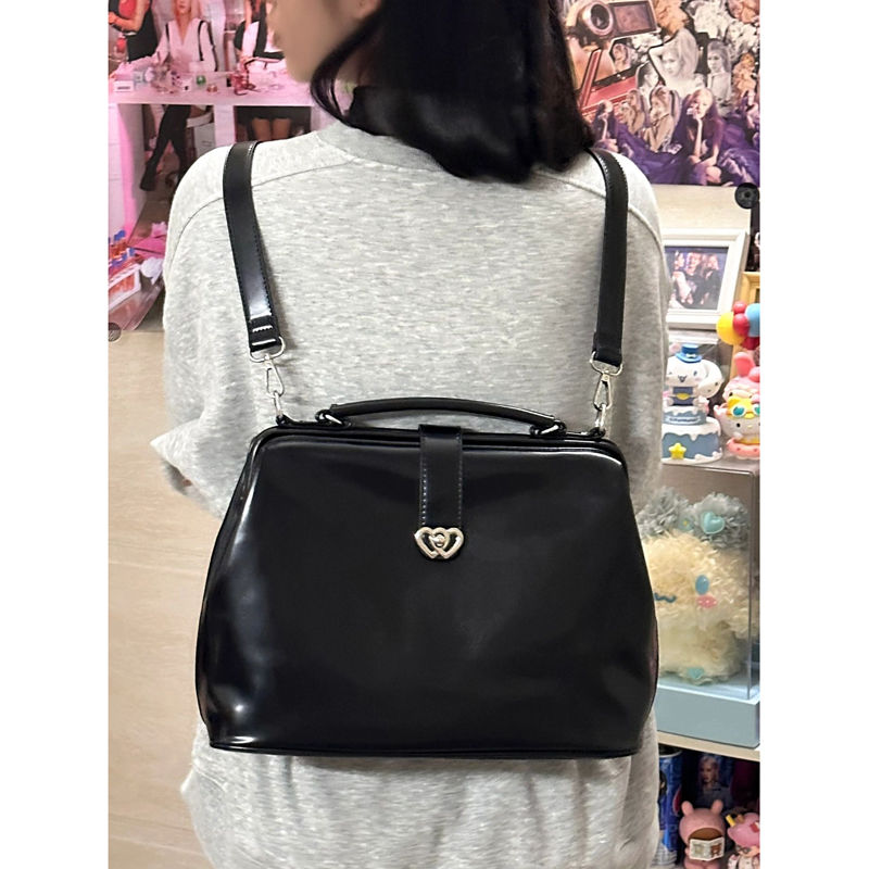 Vintage Black Y2k Mochila Wome - Mini Backpack Women ulasan dan harga