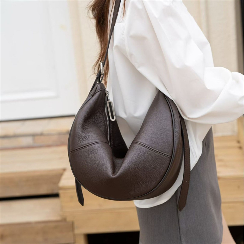 BURMINSA Genuine Leather Cresc - Women Bags Work ulasan dan harga
