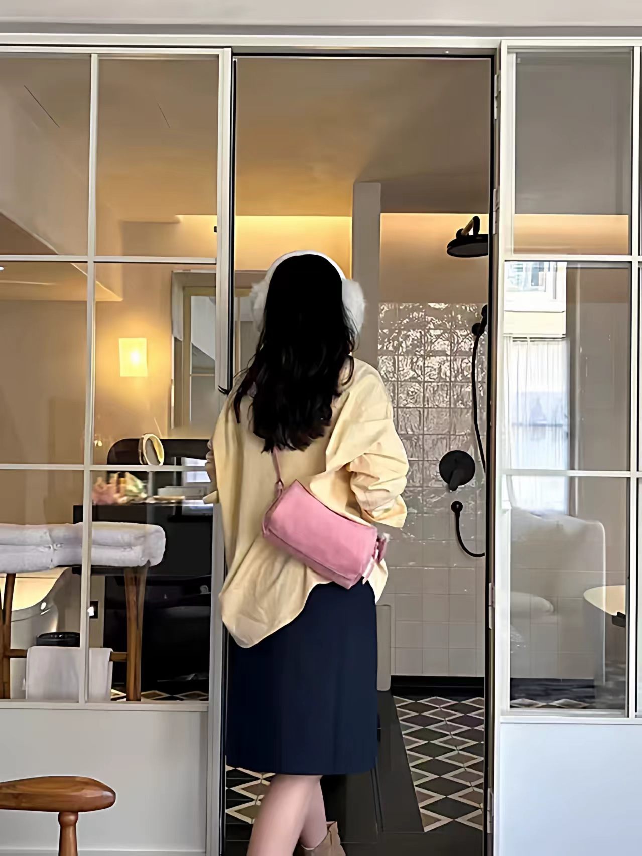 Retro Artistic Style Frosted   - Women'S Young Bags ulasan dan harga